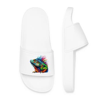 Iguane - Claquettes Femme - blanc - Devant