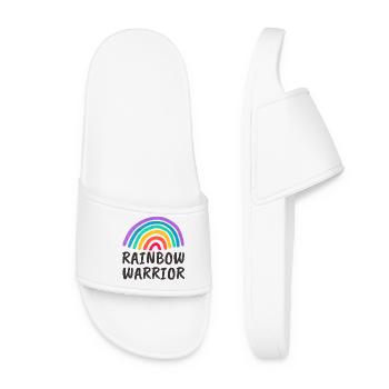 Rainbow Warrior - Frauen Badelatschen - Weiß - Vorne