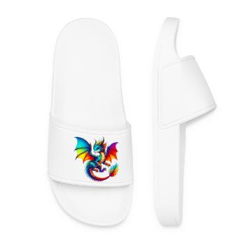 Dragon - Claquettes Femme - blanc - Devant