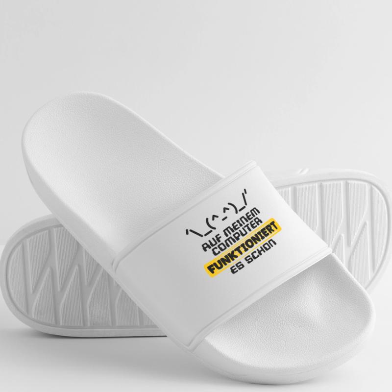 Developer Statement Code Scripting Programmer Women’s Pool Sliders