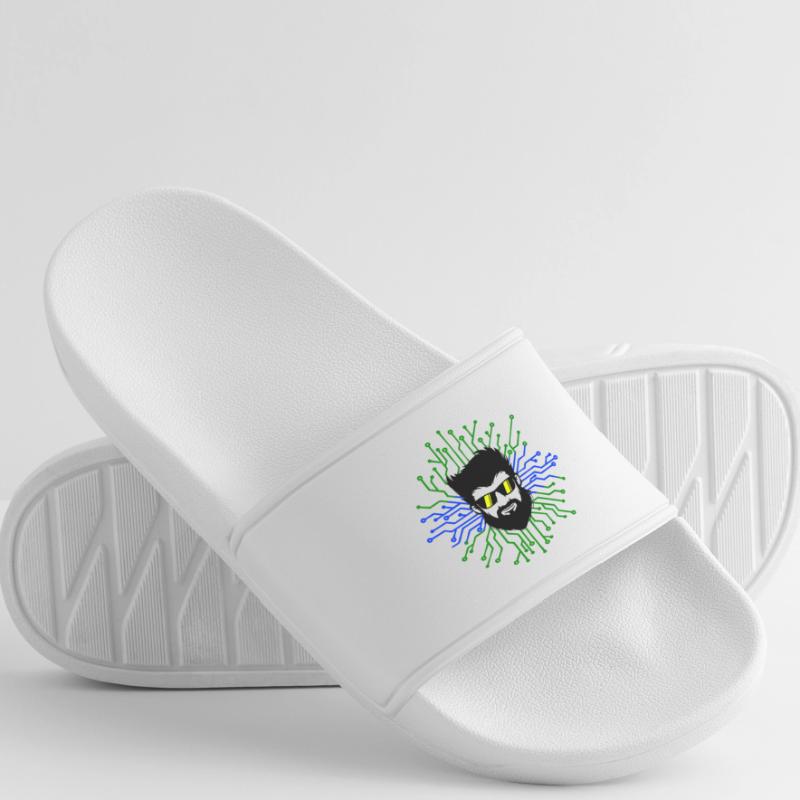 Nerd Developer Computer Code Informatik Debug Frauen Badelatschen