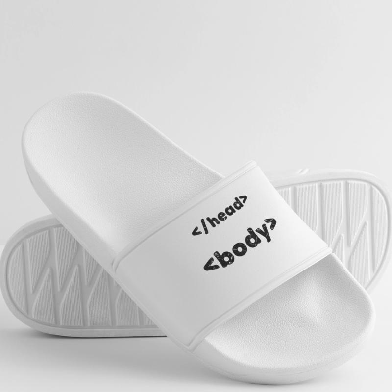 Code Developer Spruch Debug Programmierer Computer Frauen Badelatschen