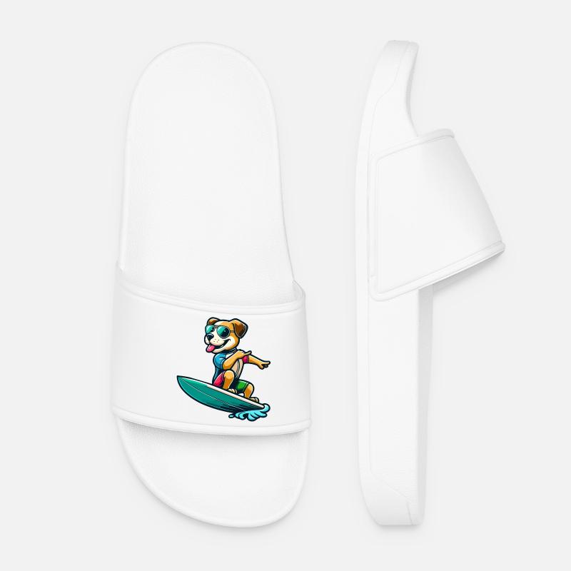 Wave Riding Buddy - Frauen Badelatschen - Weiß
