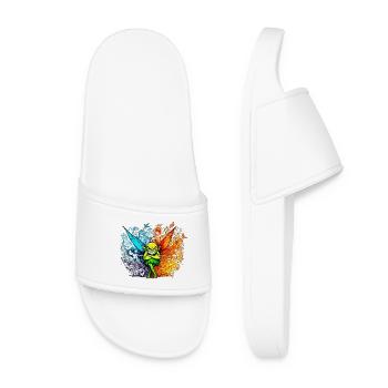 The Mother's Fairy - Women’s Pool Sliders - white - Front
