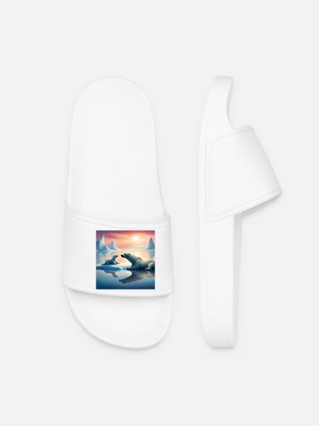 JensJensen - Claquettes Femme - blanc