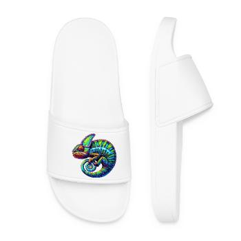 Caméléon - Claquettes Femme - blanc - Devant