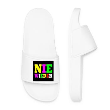 Plus jamais - Claquettes Femme - blanc - Devant