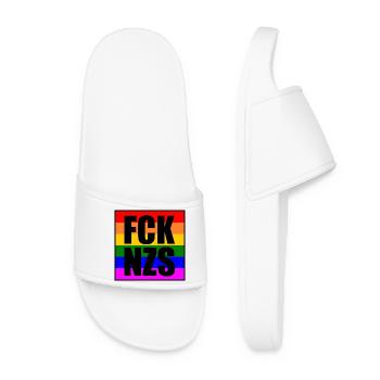 Fck nzs - Claquettes Femme - blanc - Devant