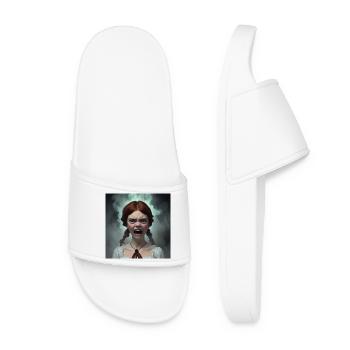 Scream - Women’s Pool Sliders - white - Front