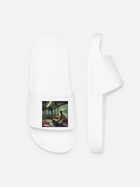 Métro zombie - Claquettes Femme - blanc