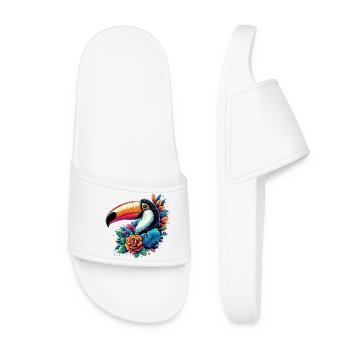 Toucan - Women’s Pool Sliders - white - Front