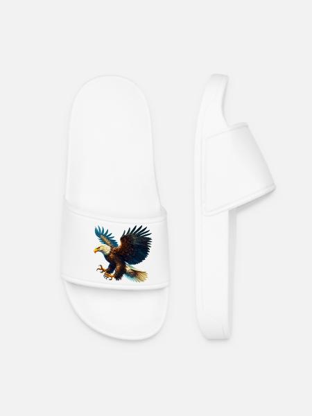 Adler - Frauen Badelatschen - Weiß