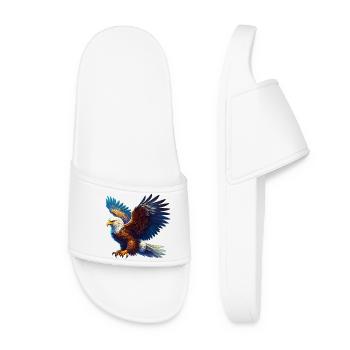 Eagle - Women’s Pool Sliders - white - Front