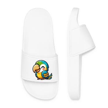Parrot - Women’s Pool Sliders - white - Front