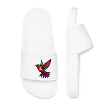 Hummingbird - Women’s Pool Sliders - white - Front