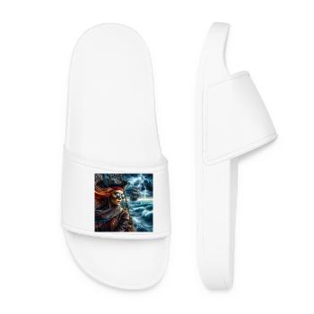 l'Aventurière des Mers - Claquettes Femme - blanc - Devant