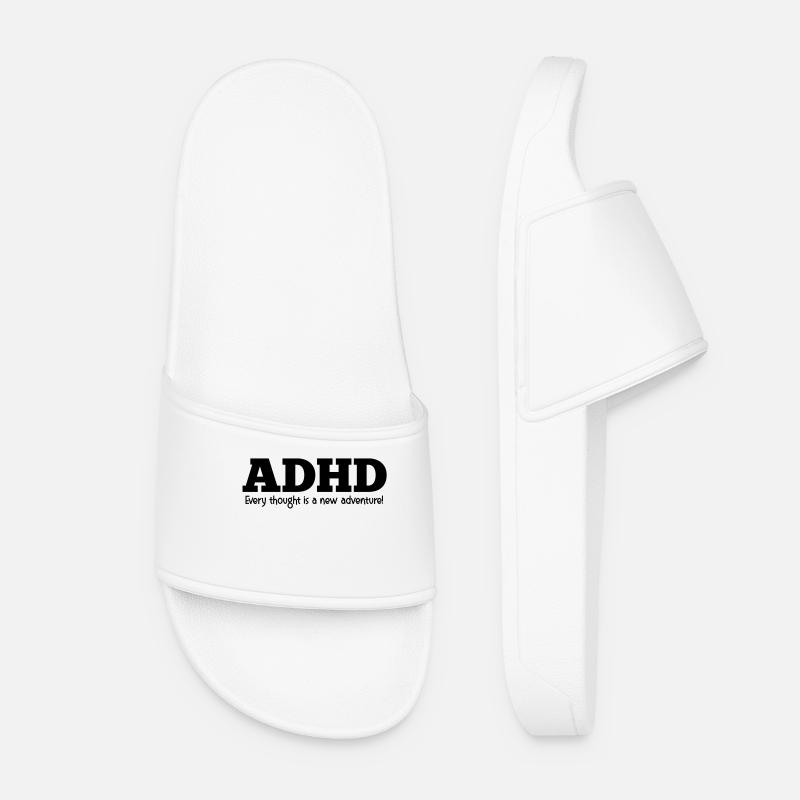 ADHD - Women’s Pool Sliders - white