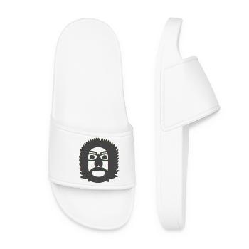 Gruff Man - Women’s Pool Sliders - white - Front