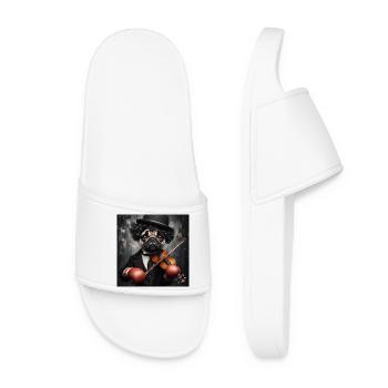 Sad Clown - Women’s Pool Sliders - white - Front