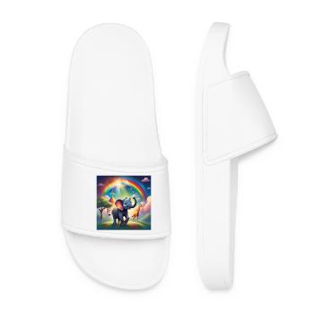 chambre d'enfant, bébé nourrisson - Claquettes Femme - blanc - Devant