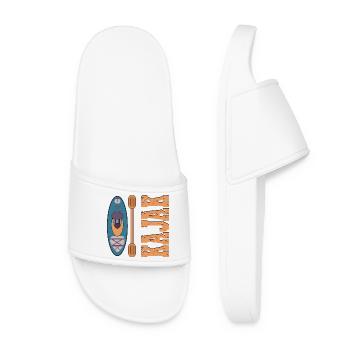KAYAK PÉDALO - Claquettes Femme - blanc - Devant