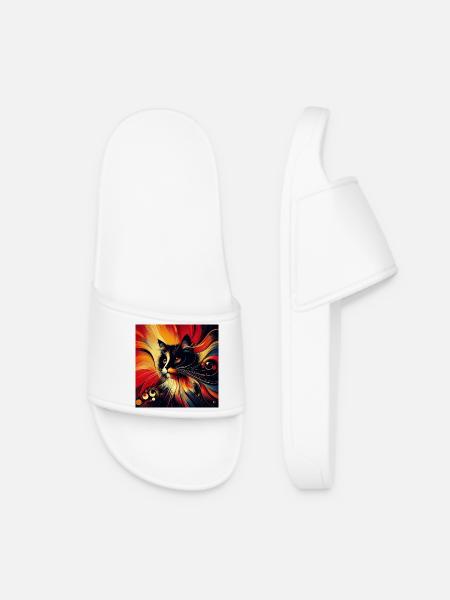 Kat 2 2 - Frauen Badelatschen - Weiß