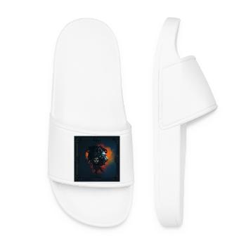The symbiosis of strength and grace - Women’s Pool Sliders - white - Front