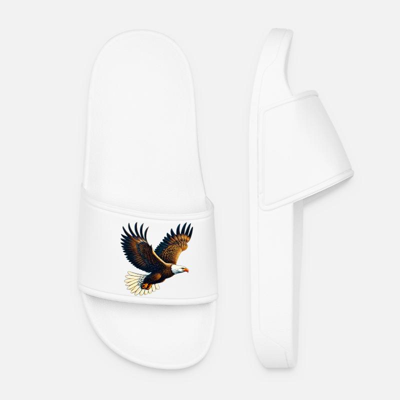 Adler - Frauen Badelatschen - Weiß