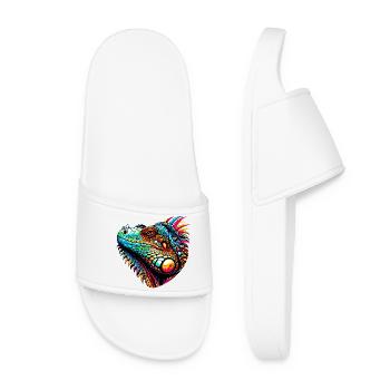 Iguana - Women’s Pool Sliders - white - Front