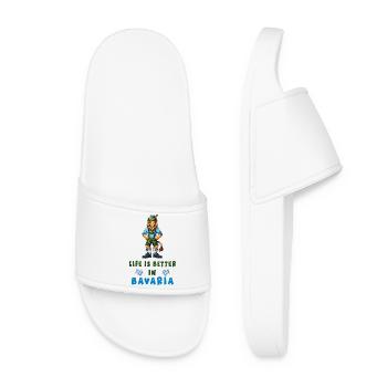 Lion bavarois - Claquettes Femme - blanc - Devant