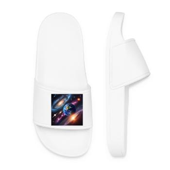 Système solaire / Solar System - Claquettes Femme - blanc - Devant