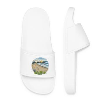 Beach - Women’s Pool Sliders - white - Front