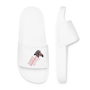 CHEVAL DE CHEVAL DE LOISIR - ZÈBRE - Claquettes Femme - blanc - Devant