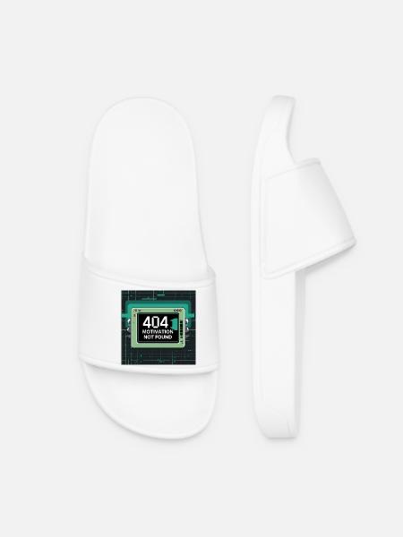 404 Not found - Frauen Badelatschen - Weiß