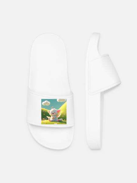 Concevoir - Claquettes Femme - blanc