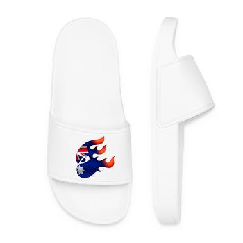 Flagge von Australien - Australien - Ninja - Frauen Badelatschen - Weiß - Vorne