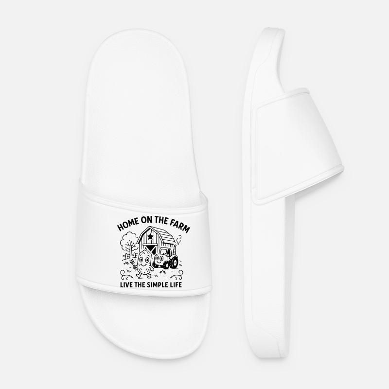 HomeFarm - Women’s Pool Sliders - white
