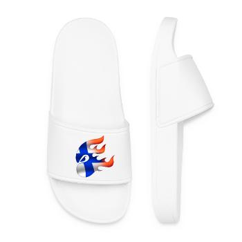 Flag of Finland - Finland - Ninja - Women’s Pool Sliders - white - Front