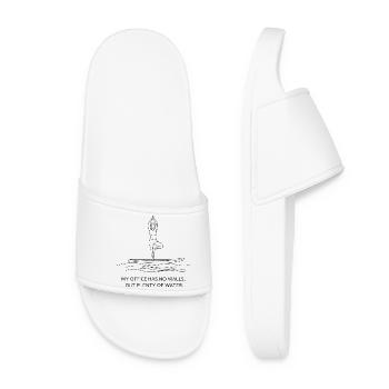 Yoga et SUP - Claquettes Femme - blanc - Devant