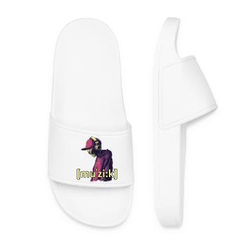 Musique extraterrestre - Claquettes Femme - blanc - Devant