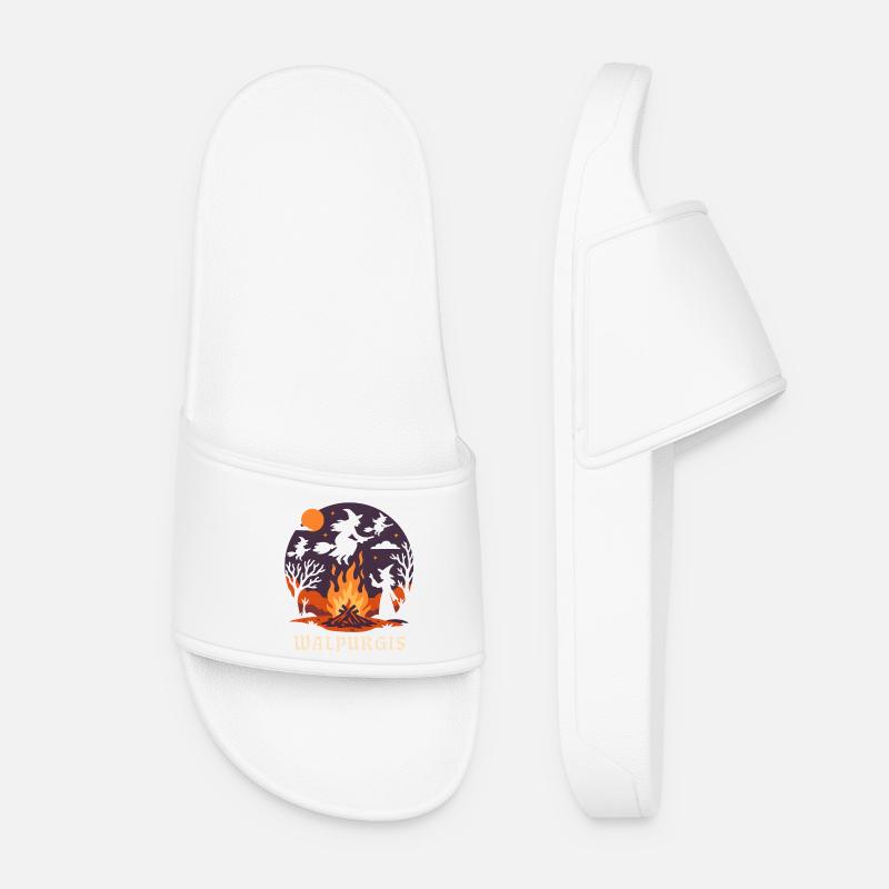 Walpurgis - Women’s Pool Sliders - white