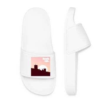 look up - Women’s Pool Sliders - white - Front