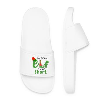 Je ne suis pas un elfe, je suis juste à court - Claquettes Femme - blanc - Devant