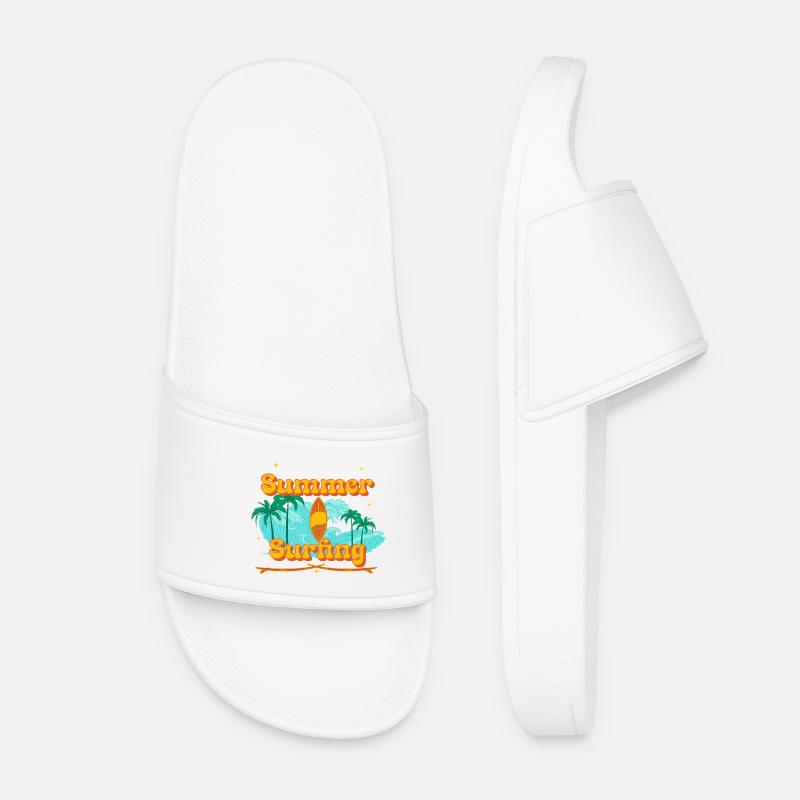 Surfing - Women’s Pool Sliders - white