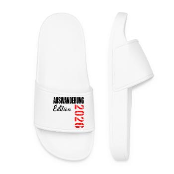 EMIGRATION 2026 EMIGRATE - Women’s Pool Sliders - white - Front
