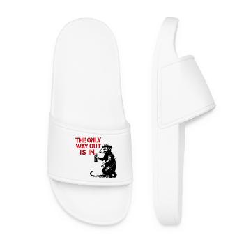 The Way Inside - Women’s Pool Sliders - white - Front
