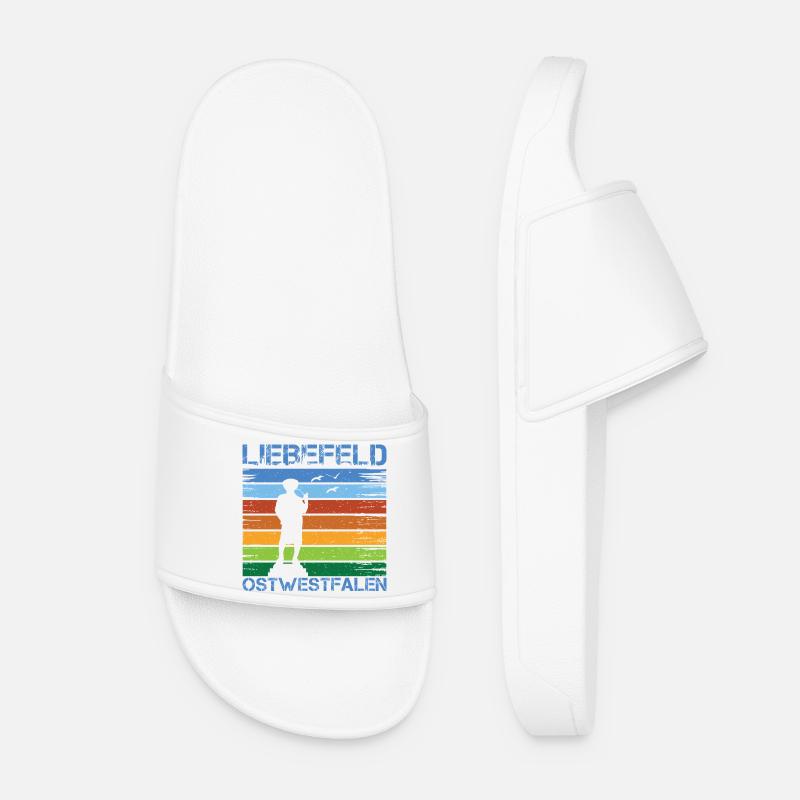 Liebefeld ❤ Leineweber - Claquettes Femme - blanc