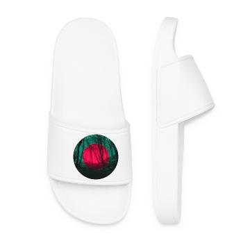 Éclipse de forêt - Claquettes Femme - blanc - Devant