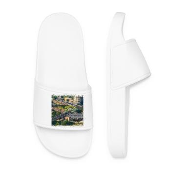 Belo Horizonte, Brazilian City - Women’s Pool Sliders - white - Front