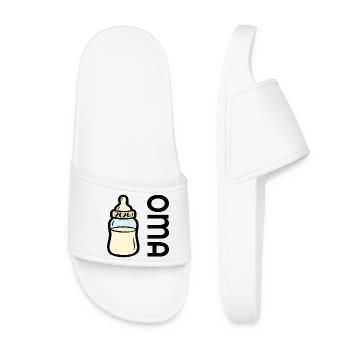Bébé 2026 - Devenir grand-mère - Claquettes Femme - blanc - Devant